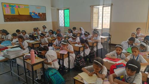 writing and poem recitation